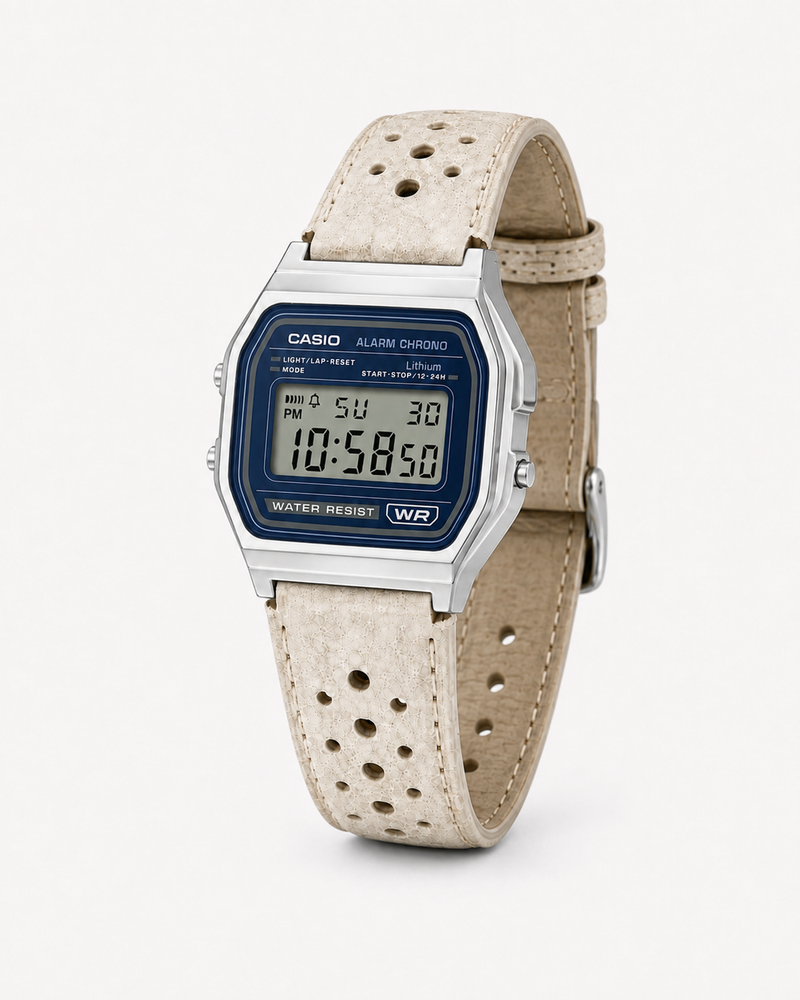 Casio A158 WEA2DF Bluen Man By İonWatches