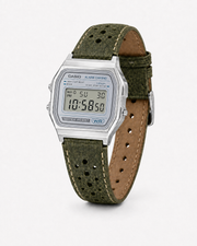 Casio A158 WEA 7DF Whitegreen By İonWatches