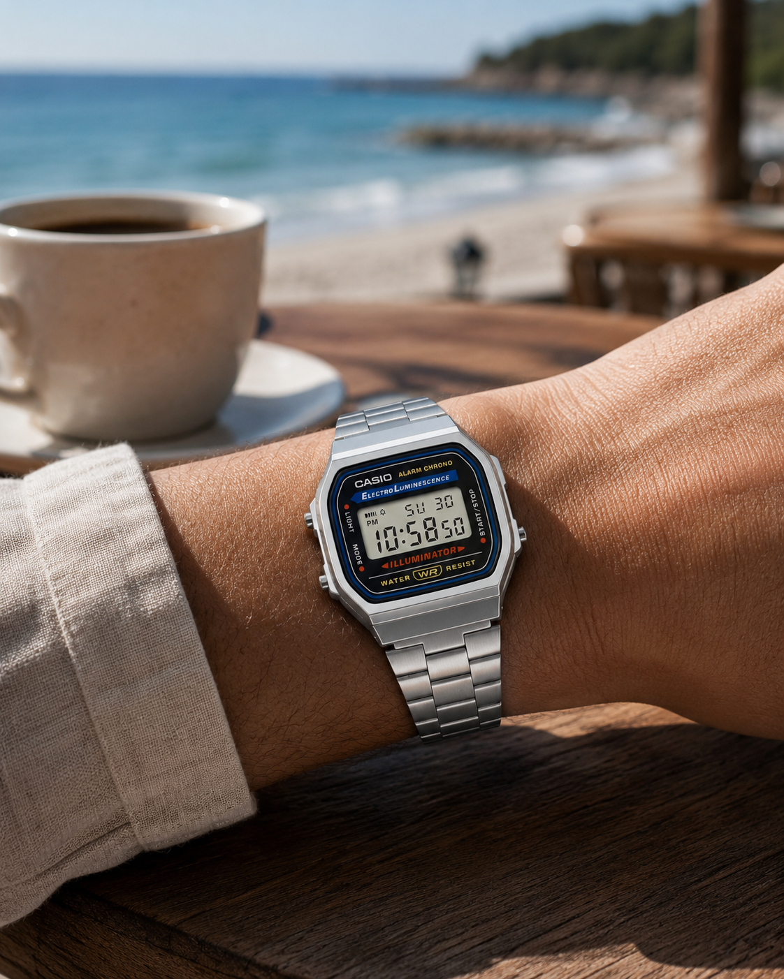 CASIO VINTAGE A168W-1 Klasik Saat
