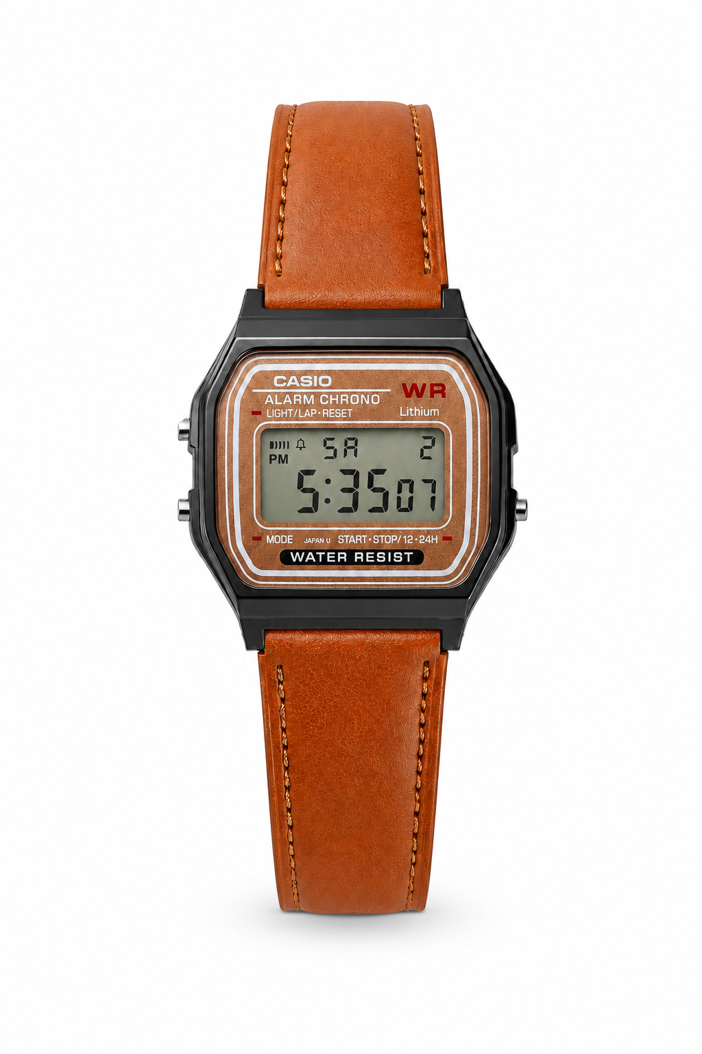 Casio A158 “Leather cord” by İONwatches