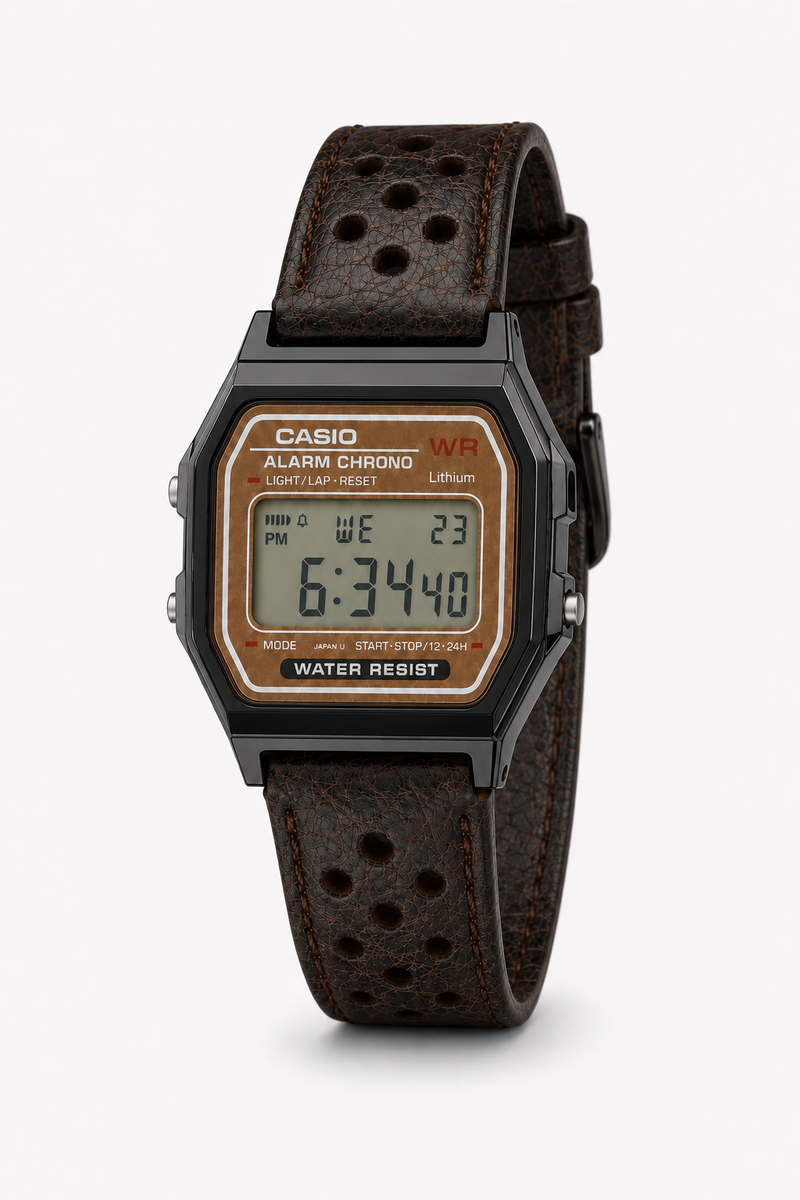 Casio F-91W “Black Copper RoadRunner” by İONwatches