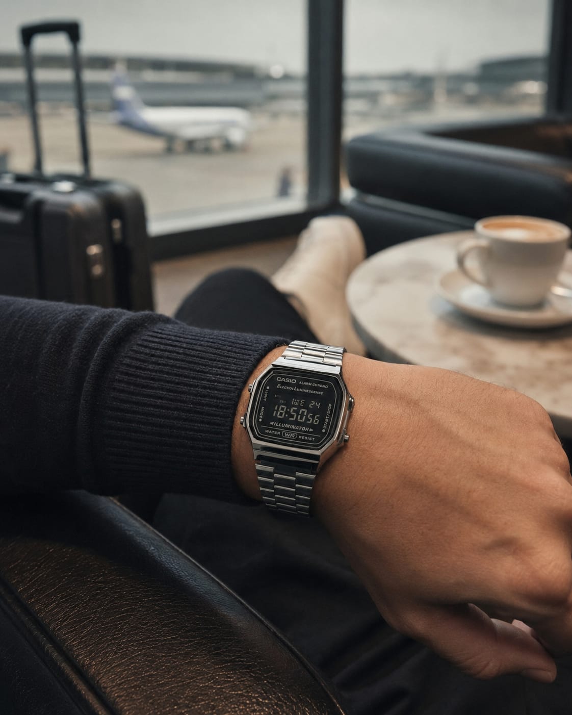 Casio A168WGG-1BDF Retro Klasik Saat
